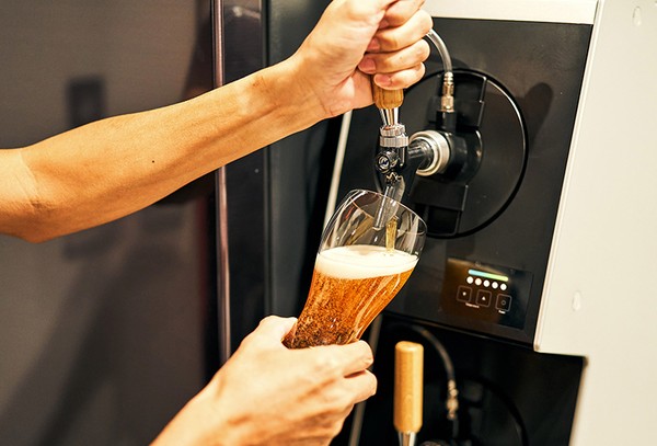 ビールサーバー体験